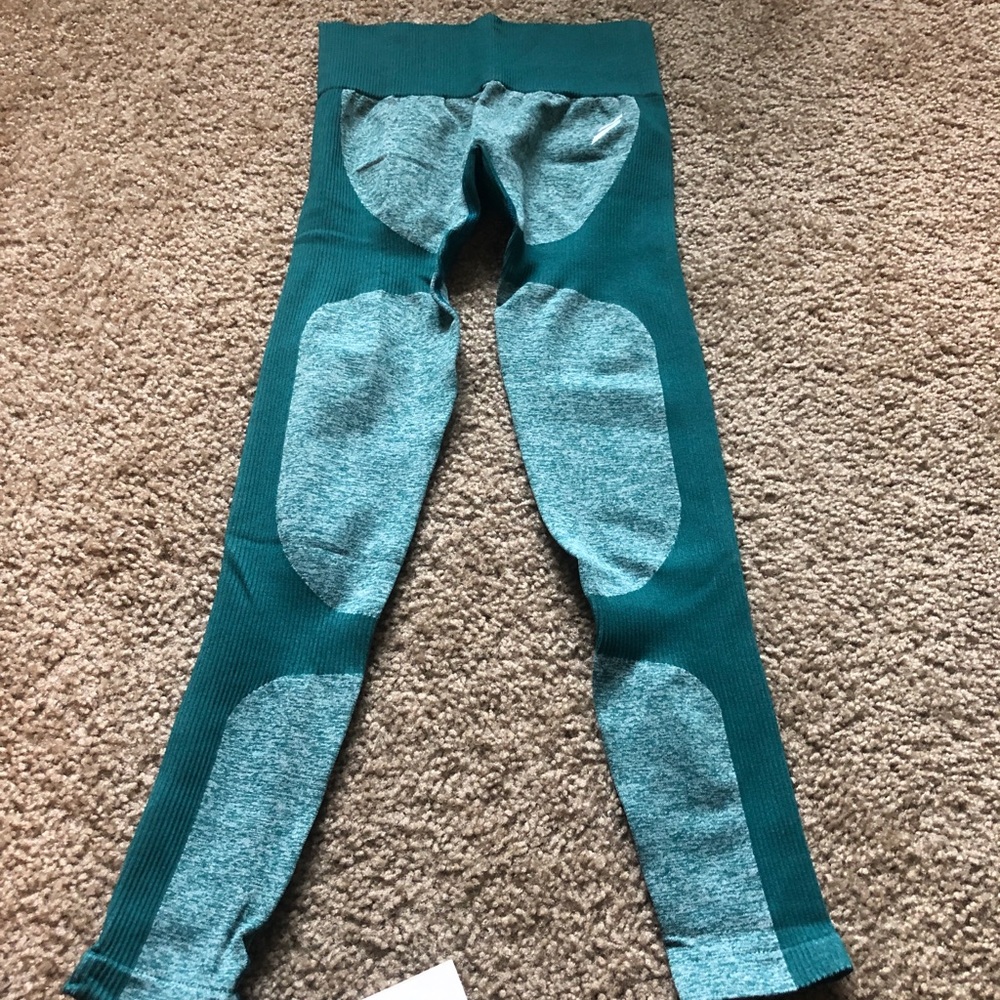 DOYOUEVEN Seamless Leggings - Forest Green/Small